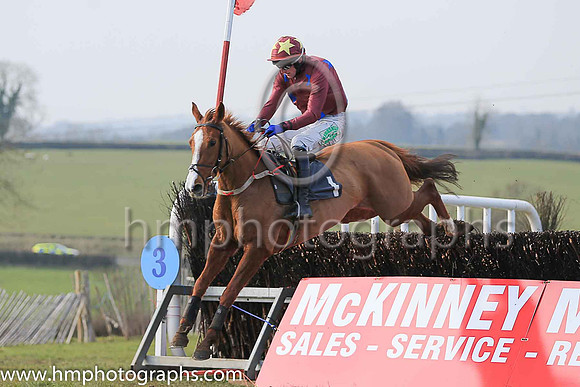 02nd DRUMCONNOR GIRL and D G Lavery ( 1 , MAROON,royal blue stars; maroon sleeves; maroon cap,yellow stars ) Trainer: J.J. Lambe,, Owner : Martin Abernethy