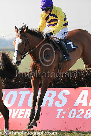 03rd MILAN DANCER and N McParlan ( 7 ,Antrim (H) - YELLOW,purple chevrons; yellow sleeves; yellow cap,purple star ) Trainer: Noel C. Kelly , Owner : Mrs. C. Kelly