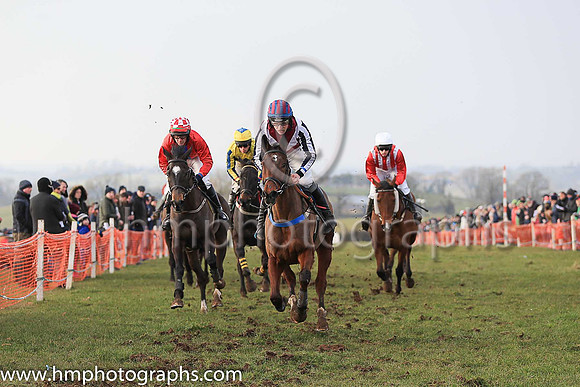 01st LONGTYMEGONE and D McConville ( 6 , RED  WHITE STRIPES; red sleeves; white cap ) Trainer: Alan A.H. Wells , Owner : Daire J. McConville