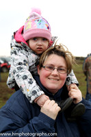 Spectators at Tynan and armagh Hunt Point to Point Races at Farmacaffley Armagh