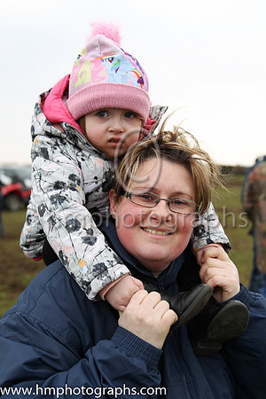 Spectators at Tynan and armagh Hunt Point to Point Races at Farmacaffley Armagh