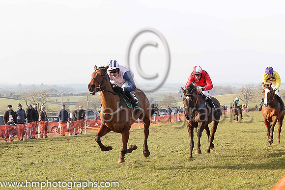 01st CLONDAW FRISBY and M J O'Hare ( 6 , PINK; blue sleeves; pink  blue striped cap ) Trainer: J.G. Cosgrave,, Owner : Racing Carnglave