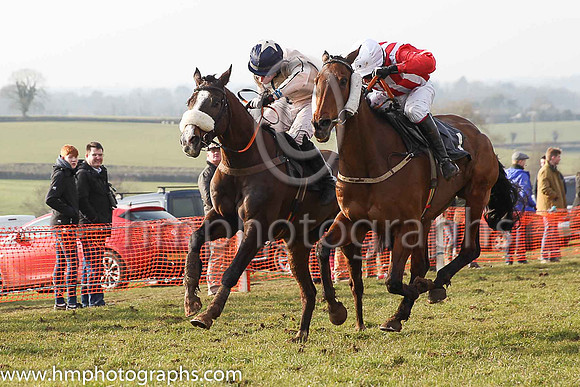 01st CELTIC THUNDER and D McConville ( 1 , RED  WHITE STRIPES; red sleeves; white cap ) Trainer: Marshall Watson,, Owner : Daire J. McConville