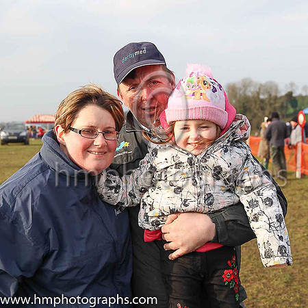 Spectators at Tynan and Armagh Hunt Point to Point at Farmacaffley , Armagh