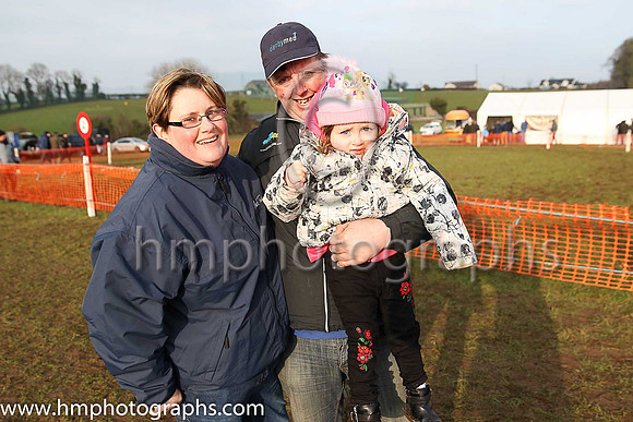 Spectators at Tynan and Armagh Hunt Point to Point Races at Farmacaffley Armagh