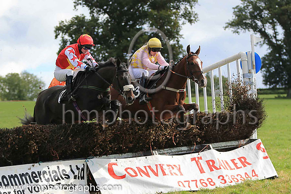 04th WOTADILEMMA and N McParlan ( 17 ,red, yellow star ) Trainer: S.R.B. Crawford,, Owner : Connor Strain Daniel