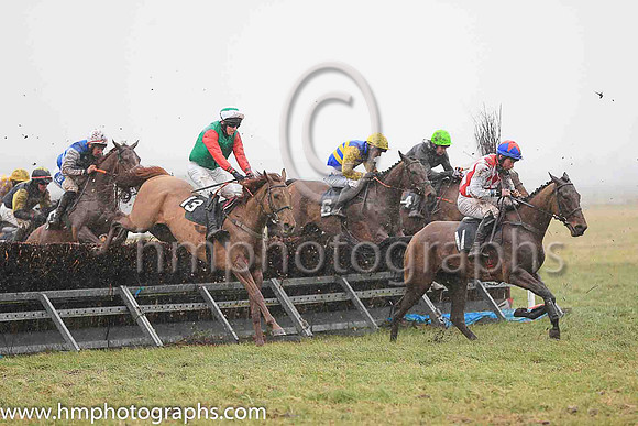 01st I'M HERE and M J Lynch ( 13 , GREEN; red sleeves; white cap,green hoop ) Trainer: George Stewart,, Owner : George Stewart