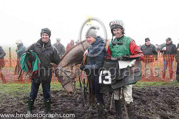 01st I'M HERE and M J Lynch ( 13 , GREEN; red sleeves; white cap,green hoop ) Trainer: George Stewart,, Owner : George Stewart