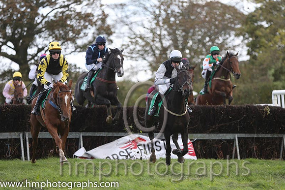 01 Lovely Job and B O'Neill - - 01st (9 ,black. yellow epaulettes ) Trainer - Donnchady Doyle