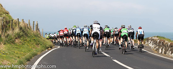 2014 Tour of the North  Stage 1 on the Antrim Coast Road