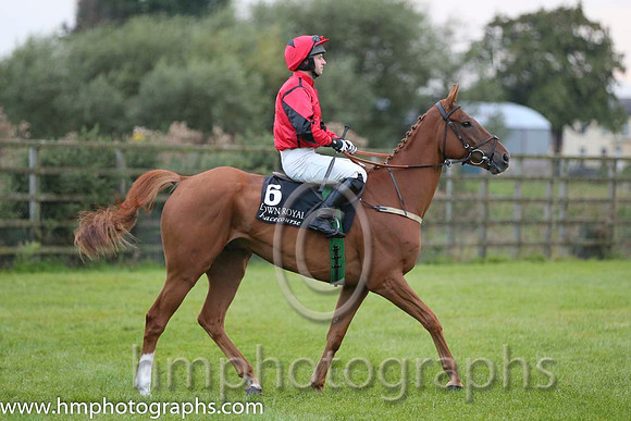 05 Topper Thornton and Mr N McParlan - - 05th (6 ,red, thin black stripes ) "