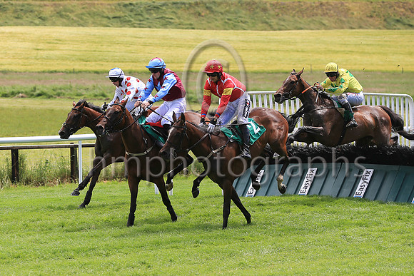 01st Maple Lawn and P D Kennedy 3 ( 6 , white, red spots ) Trainer - Mrs J Harrington , Owner - Joseph M Doyle