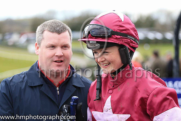 01st Isodon and Katie O'Farrell ( 2 , maroon, white star ) Trainer - G Elliott , Own'r - Gigginstown House Stud