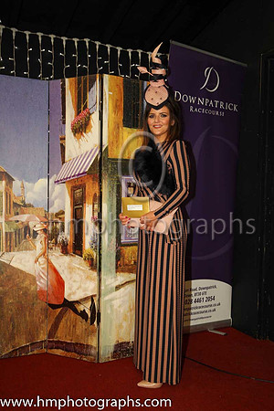Kerry Fisher from Downpatrick, winner of the WKD Most Appropriately Dressed Lady Competition at Downoatrick Races. The winner received a trip for 2 to Barcelona including flights