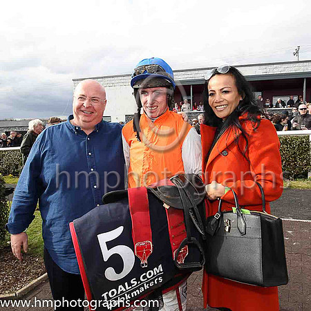 01st Poormans Hill and J W Kennedy ( 5 , orange ) Trainer - G Elliott , Owner - Vincent Caldwell  Mrs Kathleen Caldwell