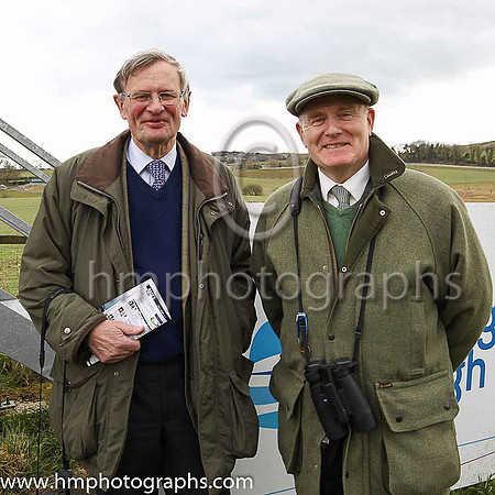Stewards Mr David McCorkell and Me Joe Collins at Downpatrick Races