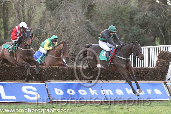 02 & 06 Highly Unlikely & Mr M J O'Hare - 6th (8, black, emerald green sash and cap) - FT8E1449-5