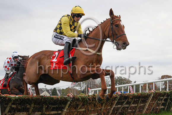 01st Melon and Ruby Walsh (2, yellow and black check) Trainer W P Mullins, Owner Mrs J Donnelly