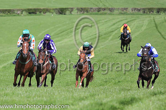 01st COURT JURADO and J P O'Rourke ( 15 , EMERALD GREEN,orange spots; white sleeves,orange spots; emerald green cap ) Trainer: Donnchadh Doyle , Owner : Syndicate Monbeg