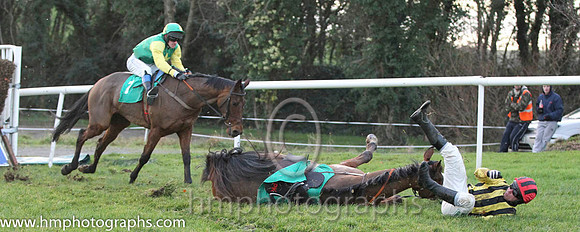 12 Harpor & Mr J T Carroll - PU (7, emerald green, yellow star) & 10 FergieTheLegend & Mr J P McKeown - Fell (4, black and yellow stripes ) - FT8E1487-29