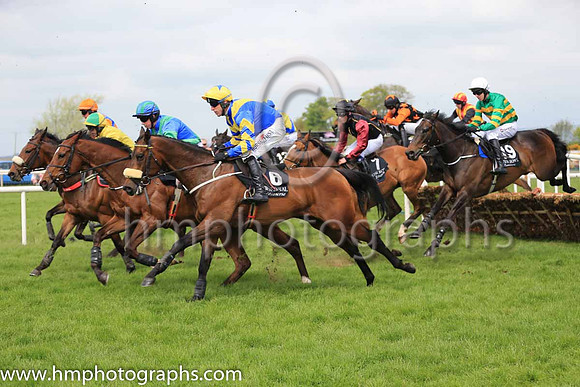 17th Ahlan Bil Zain and R M Power ( 6 , royal blue, yellow chevrons ) Trainer - M Halford , Owner - Richard McNally  Leo Walsh  John M Collins  L Murrin