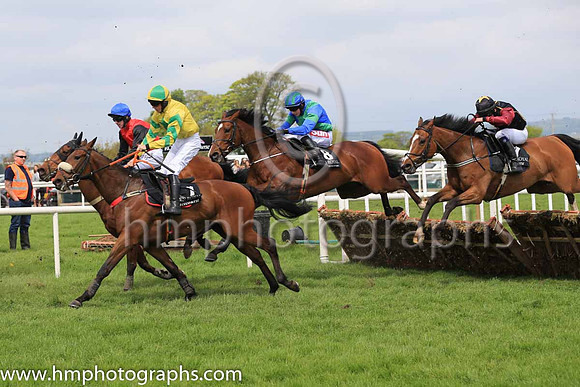09th Big Ego and B J Cooper ( 8 , blue, green cross sashes ) Trainer - A Oliver , Owner - A Oliver