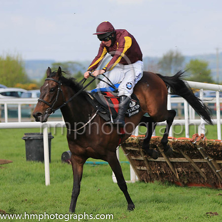 02nd The Conditional and A E Lynch ( 3 , maroon, maroon and yellow striped sleeves ) Trainer - Martin Hassett , Owner - Deirdre Hassett