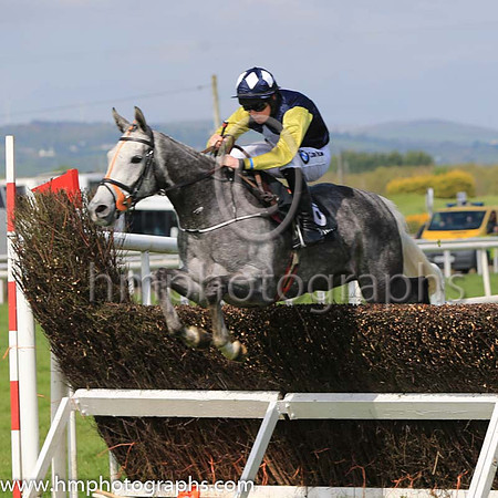 03rd Stowaway Forever and L P Dempsey ( 6 , dark blue, white diamond ) Trainer - J P Dempsey , Owner - Denis Cusack