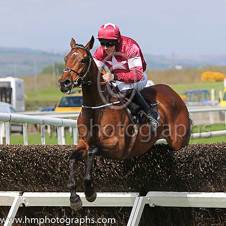 01st Peace News and D N Russell ( 5 , maroon, white star ) Trainer - H de Bromhead , Owner - Gigginstown House Stud