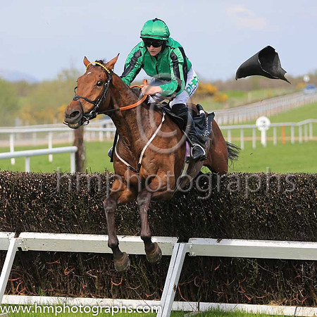 dsq Whatsinthecorner and Rachael Blackmore ( 7 , emerald green, black seams ) Trainer - J J Hanlon , Owner - T J McDonald