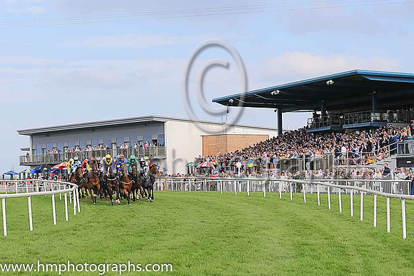 The Bumper at Down Royal watched by large crowds