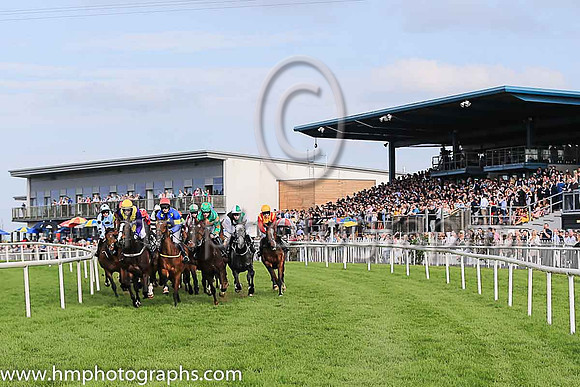 The Bumper at Down Royal watched by large crowds