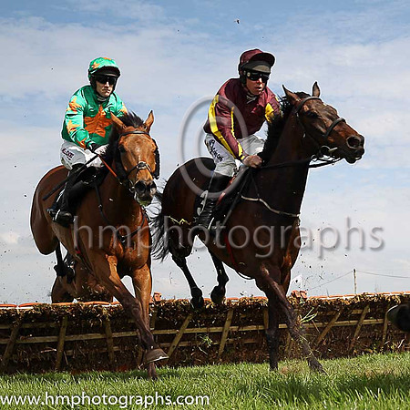 02nd The Conditional and A E Lynch ( 3 , maroon, maroon and yellow striped sleeves ) Trainer - Martin Hassett , Owner - Deirdre Hassett