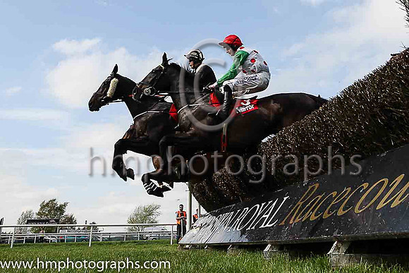 01st Drumconnor Lad and R Loughran ( 3 , white, red spots ) Trainer - A Keatley , Owner - David G Keys