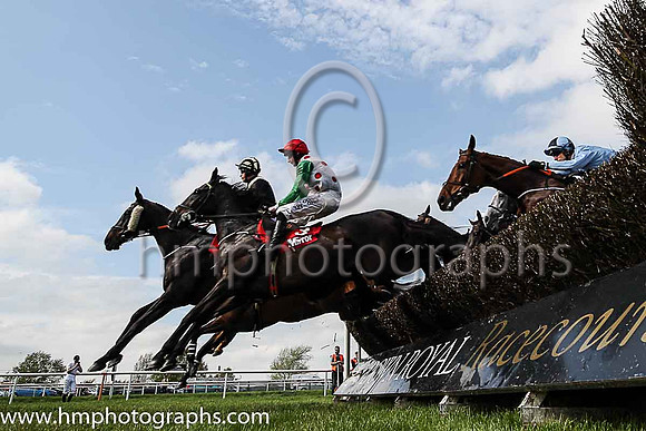 01st Drumconnor Lad and R Loughran ( 3 , white, red spots ) Trainer - A Keatley , Owner - David G Keys