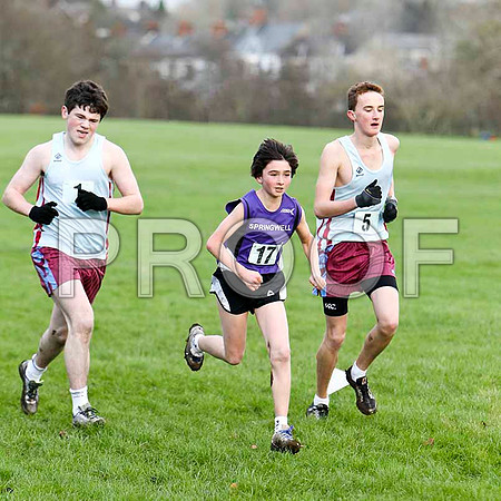 T McHugh 13th - St Michaels Enniskillen, Brian Tweedie , 12th in 20.16- Springwell & M McCaffrey 9th - St Michaels Enniskillen - FT8E7372-e