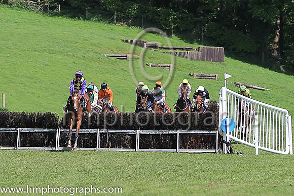 01st TRIBESMANS GLORY and S Fitzgerald ( 21 , PURPLE  YELLOW DIAMONDS; purple sleeves; purple cap,yellow diamond ) Trainer: Michael Goff , Owner : Caitriona Goff