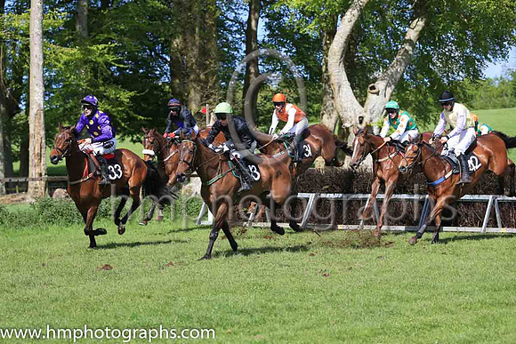 01st DIOMEDE DES MOTTES (FR) and R James ( 15 , EMERALD GREEN,orange spots; white sleeves,orange spots; emerald green cap ) Trainer: Donnchadh Doyle , Owner : Syndicate Monbeg