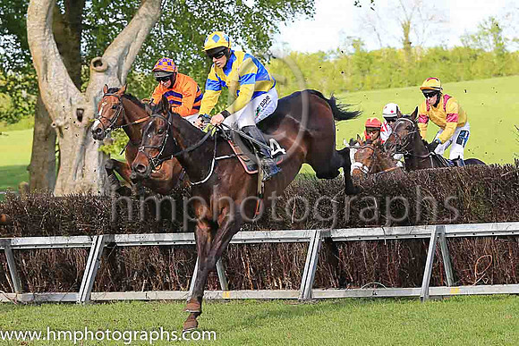 01st JAMES BORU and N McParlan ( 6 ,Antrim (H) - ORANGE,purple chevrons; orange sleeves; orange  purple check cap ) Trainer: Noel C. Kelly , Owner : Victor McCrea