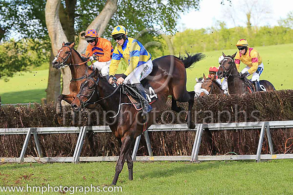 01st JAMES BORU and N McParlan ( 6 ,Antrim (H) - ORANGE,purple chevrons; orange sleeves; orange  purple check cap ) Trainer: Noel C. Kelly , Owner : Victor McCrea