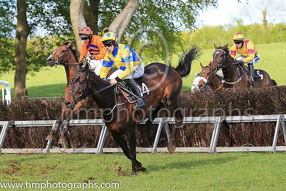 TAWNAWULLY and B O'Neill ( 14 ,Antrim (H) - ROYAL BLUE,yellow cross belts; yellow sleeves,royal blue armlet; yellow cap,royal blue diamonds ) Trainer: Paul McAleese , Owner : William Logan