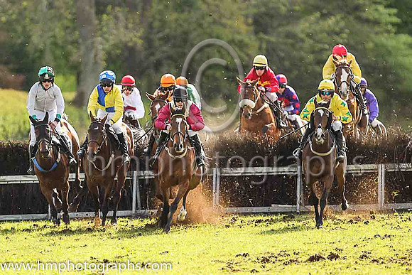 01st GETAWAY HONEY and Derek O'Connor ( 22 , YELLOW; red cap ) Trainer: Paurick O'Connor , Owner : Syndicate Three Dudes