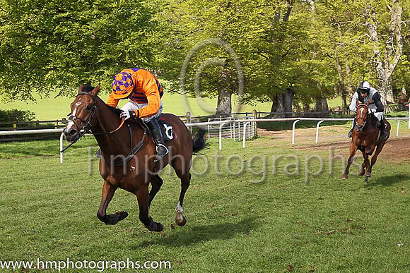 01st JAMES BORU and N McParlan ( 6 ,Antrim (H) - ORANGE,purple chevrons; orange sleeves; orange  purple check cap ) Trainer: Noel C. Kelly , Owner : Victor McCrea