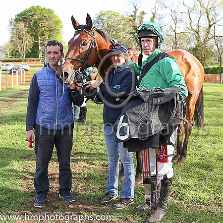 PACTE IN THE PARK (FR) and AN Other ( 6 , YELLOW,emerald green braces; yellow sleeves; yellow cap ) Trainer: Simon Kenny , Owner : Simon Kenny