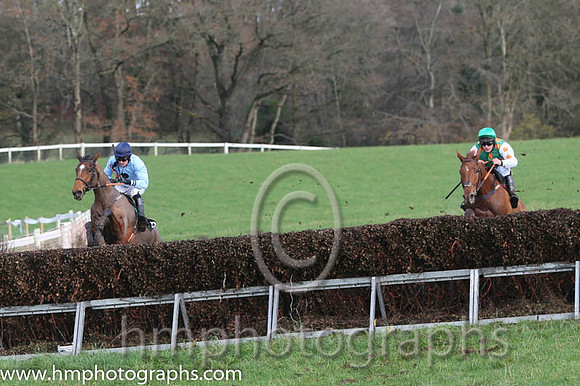 02 Areema and M J Lynch - - 02nd (8 ,light blue, navy large spots ) Trainer - I R Ferguson  01 Kilcullen Flem and R James - - 01st (6 ,emerald green, orange hoops ) Trainer - Donnchadh Doyle