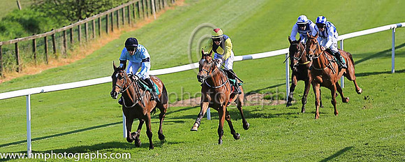 01st Caro Des Flos and D J Mullins ( 4 , light blue, dark blue armlet ) Trainer - W P Mullins , Owner - Highclere T?Bred Racing Syndicate-Caro