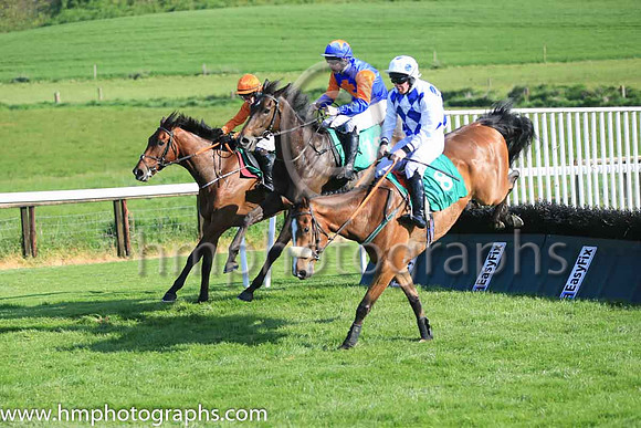 12th Youandiwillfly and Mr M C O?Donovan 7 ( 12 , blue orange cross ) Trainer - D E Fitzgerald , Owner - Donal Barnwell