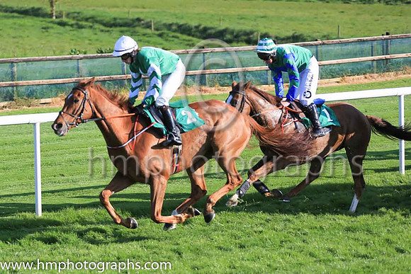 08th El Rouli and D Robinson 5 ( 2 , green, white star ) Trainer - H de Bromhead , Owner - Philip J Reynolds