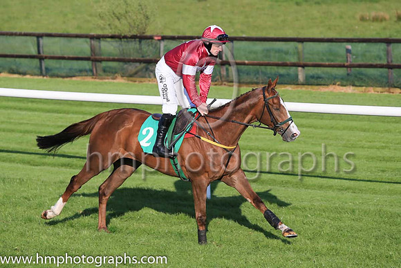 02nd Crown Of Thorns and S W Flanagan ( 2 , maroon, white cap ) Trainer - N Meade , Owner - Gigginstown House Stud
