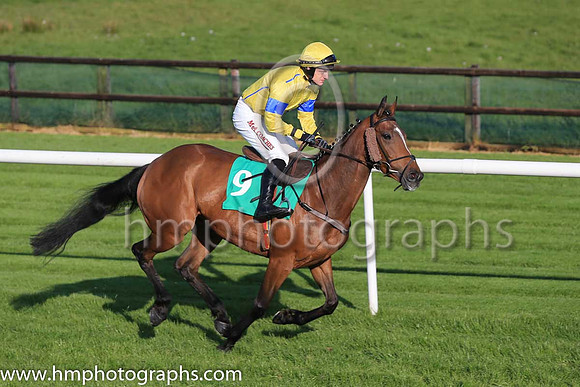 03rd Folly Dat and A Ring 3 ( 9 , yellow, yellow sleeves blue hoops ) Trainer - R K Watson , Owner - J J Taylor